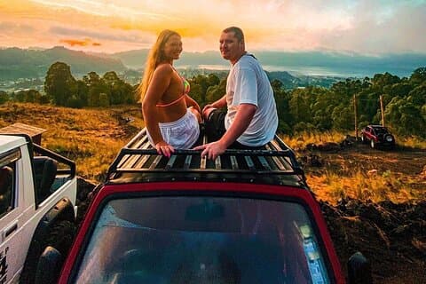 Salida del sol Mount Batur Jeep y aguas termales