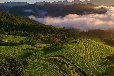 Pu Luong 2 dage 1 nat tur fra Hanoi