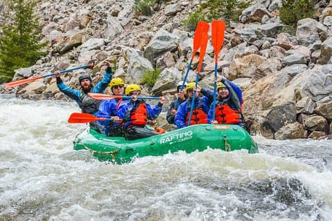 Whitewater Raft Clear Creek - Cannonball Run Intermediário