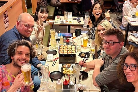 Takoyaki-fest og Shinjuku natttur i Tokyo ※Ubegrenset drikke