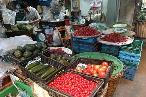 Private Tour zu den lokalen Märkten von Bangkok