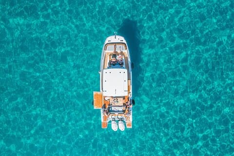 Cagliari 3 Stunden Luxus Motorboot Tour - Wein und Schnorcheln