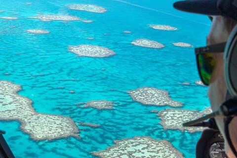 Reef & Whitehaven Spectacular - ~60 Minute Helicopter Tour
