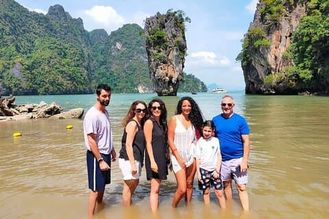 Guidad rundtur på James Bond Island och Phang Nga Bay med katamaran