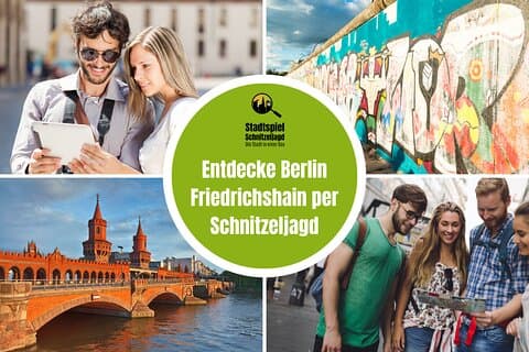 Chasse au trésor dans la ville de Berlin Friedrichshain - visite de la ville indépendante