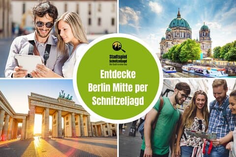 City game scavenger hunt Berlin Mitte - independent city tour I discovery tour