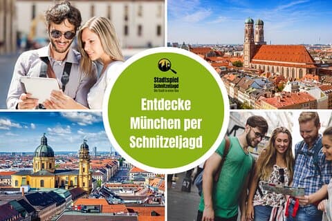 City game scavenger hunt München - uavhengig bytur I oppdagelsestur