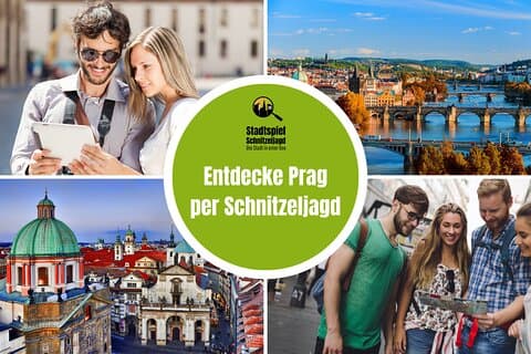 City game scavenger hunt Praha - uavhengig bytur I oppdagelsestur