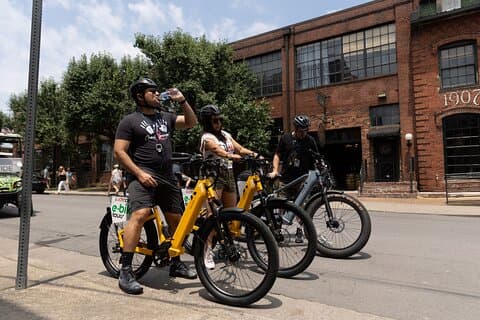 Tour guidato di 2 ore in bicicletta elettrica di Nashville