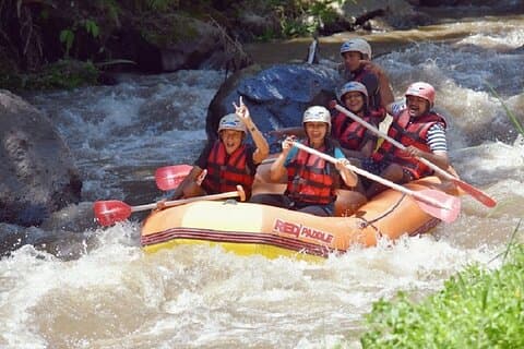 De Ubud: Rafting no Rio Ayung
