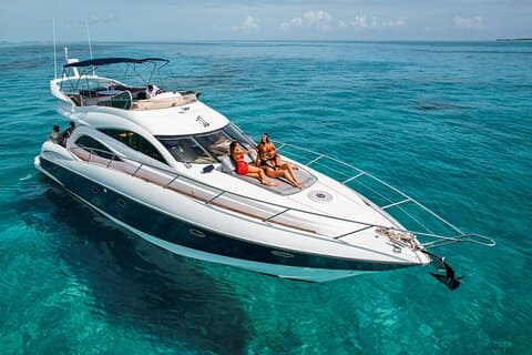 Tulum All Inclusive: Coast & Fun 4h on 60' Sunseeker