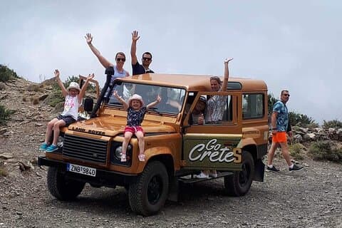 Ontdek de geheimen van de zuidelijke Kreta Jeep Safari tour