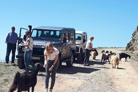 Matala Agiofarago Gorge Begeleide Jeep Safari Tour