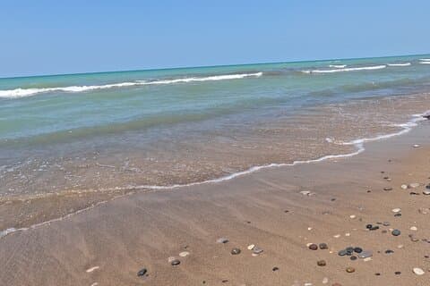Heldags stranddag ved Grand Bend