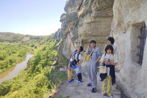 Tur til Old Orhei & Cave Monastery & Cricova kjellertur (valgfritt)