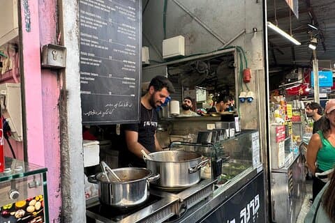 Tel Aviv: Carmel-marktcultuur, geschiedenis en eten