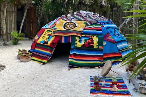 Expérience Temazcal en bord de mer à Tulum