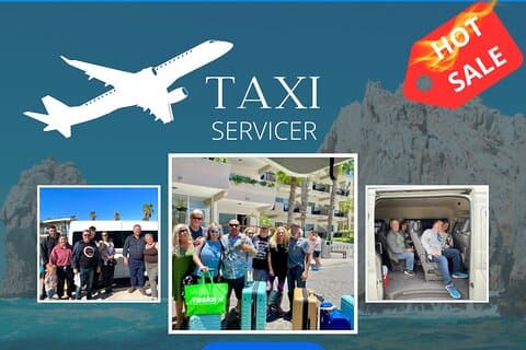 プライベート タクシー ロス カボス空港、往復