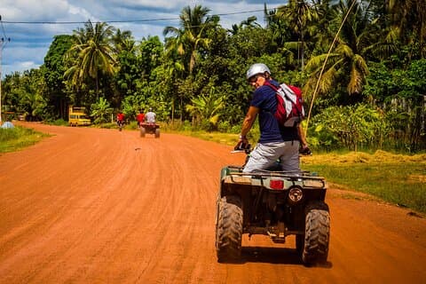 Tour d'expérience en VTT à Siem Reap