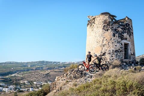 E-Bike-Verleih auf Santorini