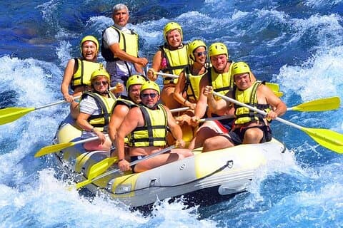 Rafting en Dalaman con desayuno, almuerzo y traslado desde Marmaris