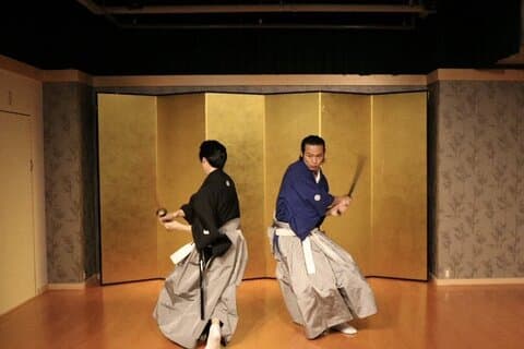 Samurai Experience og Kenbu Show i Kyoto