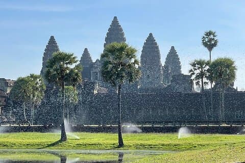 Excursão de um dia aos templos de Angkor Wat e à floresta de elefantes de Kulen