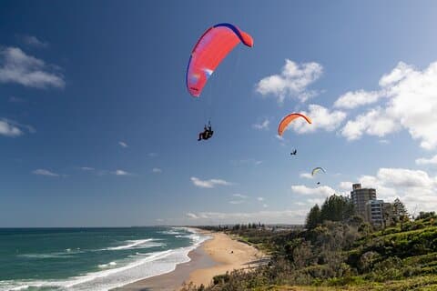 Tandem Paragliding Experience Rainbow Beach | Sunshine Coast