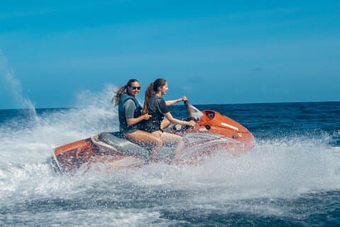 Jet Ski Dolphin Safari at Galu Beach