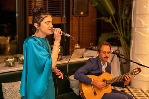 Privéconcert in San Sebastián