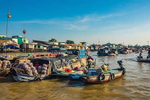 TÚNELES DE CU CHI Y DELTA DEL MEKONG - MERCADO FLOTANTE DE CAI RANG Viaje de 2 días