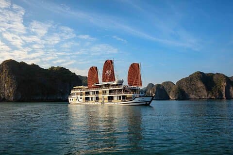 Crucero de orquídeas Crucero de primer nivel en Halong y Lan Ha Bay 2D1N