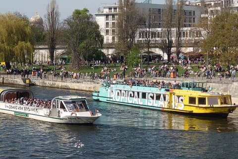 Rondvaart door Berlijn op de Spree