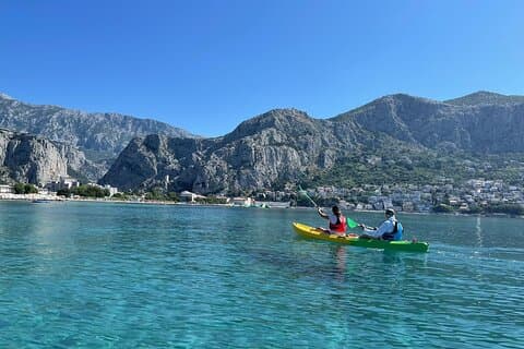 Guided River & Sea Kayaking with Snorkeling in Omiš
