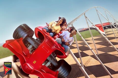 Kun billetter til Ferrari World Abu Dhabi
