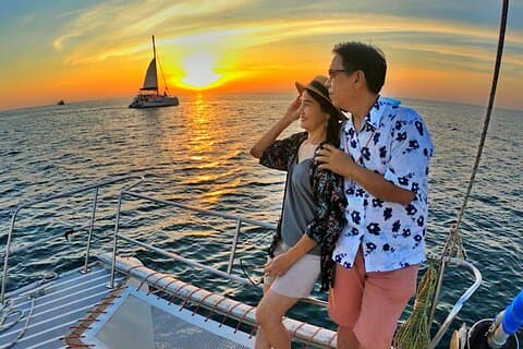 Baliblue Sunset Carnival - Yacht Party with Music and Dancer