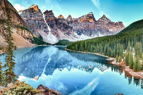 Lake Louise, Moraine Lake und Banff-Tour
