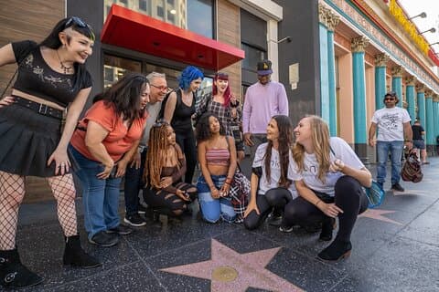 LA Walk of Fame 100 Years of Hollywood Tour af Junket