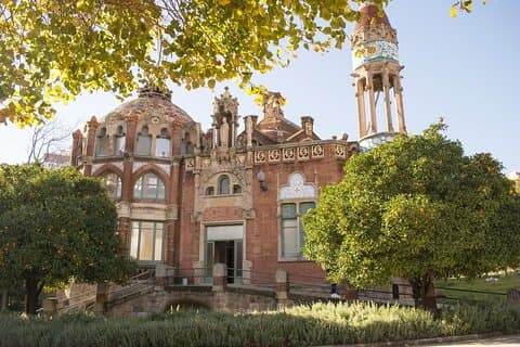 Hopp over køen Recinte Modernista de Sant Pau privat tur
