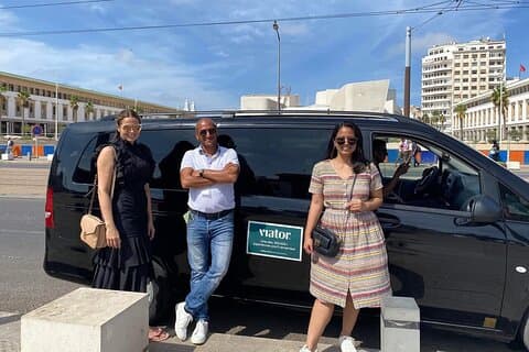 Casablanca flygplats till Marrakech privat transfer