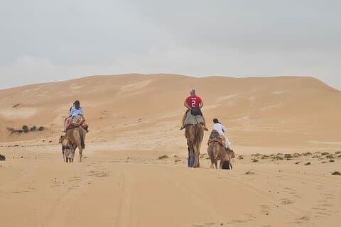 Aventura do Deserto de Agadir: Camel Ride, Quad Bike & Sandboarding
