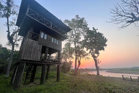 Jungle Towernight Stay: 4-dagers tur i Chitwan nasjonalpark