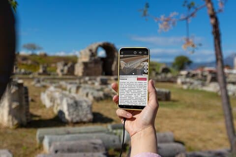 Lindos Akropolis självguidad tur med 3D och ljud (ingen biljett)