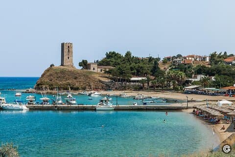 Thessaloniki naar Halkidiki: privétour Kassandra-schiereiland