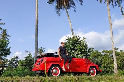 Tour privado de dia inteiro em Ubud com carro clássico