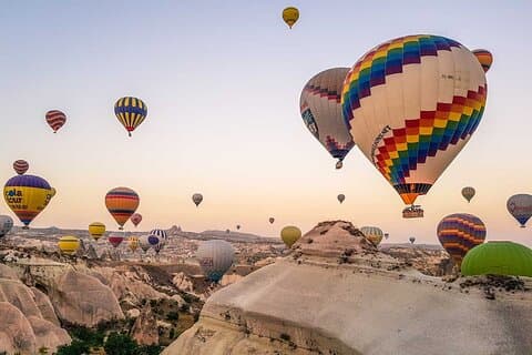 Heißluftballon-Erlebnis in Göreme, Kappadokien