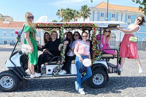 Privat 1H30 Tuk Tuk-tur i Lissabon City