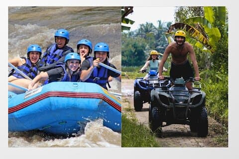 Bali ATV Ride Combo Bali Rafting bedste heldagsrejsepakke