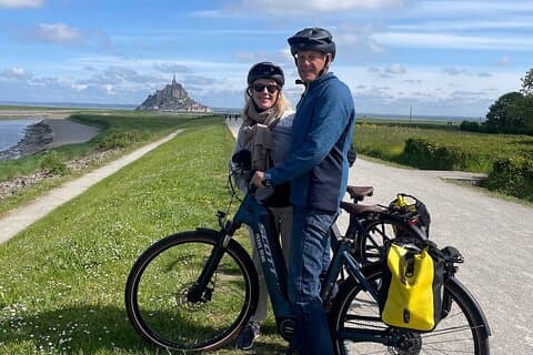 E-Bike Tour to Mont Saint Michel // Private guided tour