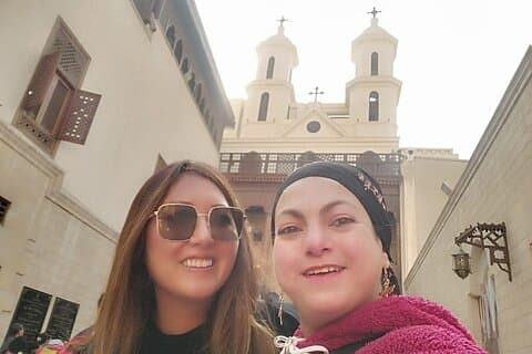 Privat tur hengende kirke, Saints Sergius og Bacchus kirke